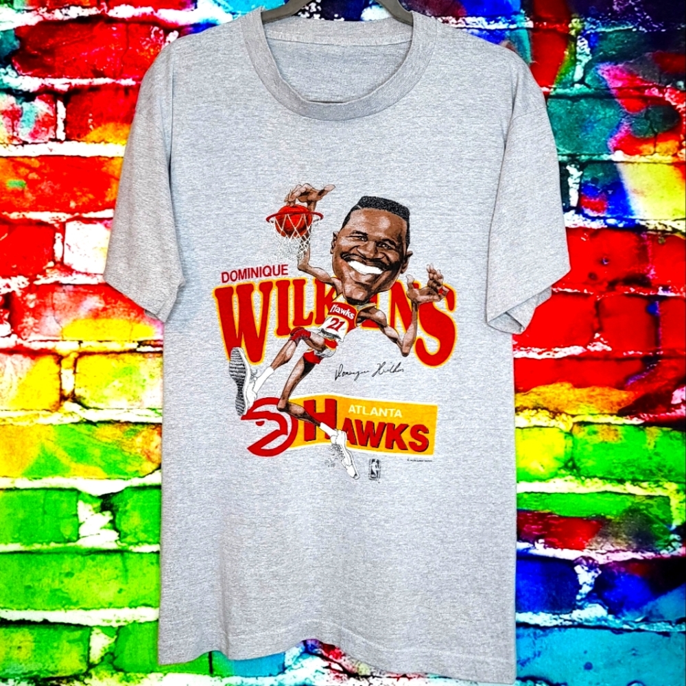 Vintage 80's Dominique Wilkins Salem Tee